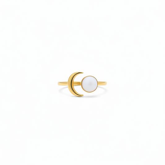 Crescent Moon Ring