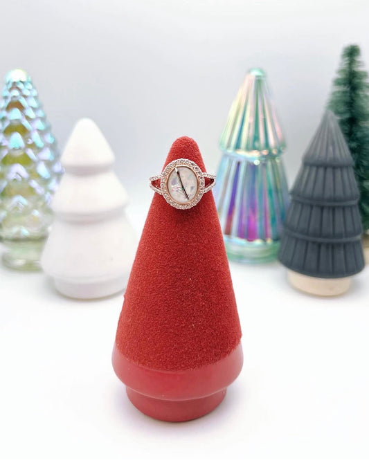 Halo Oval Ring