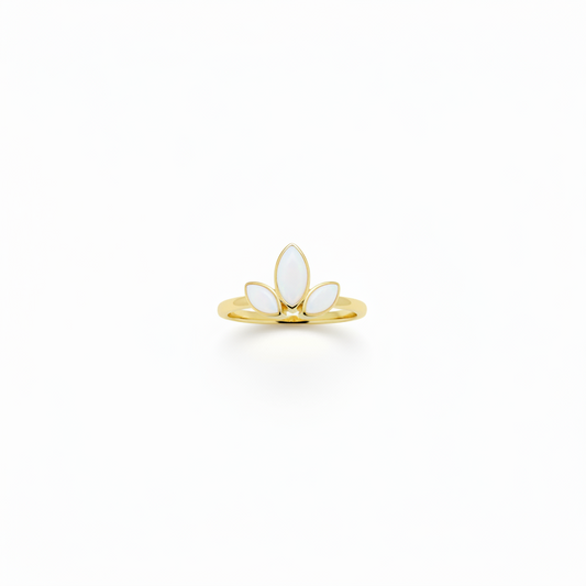 Triple Marquise Ring